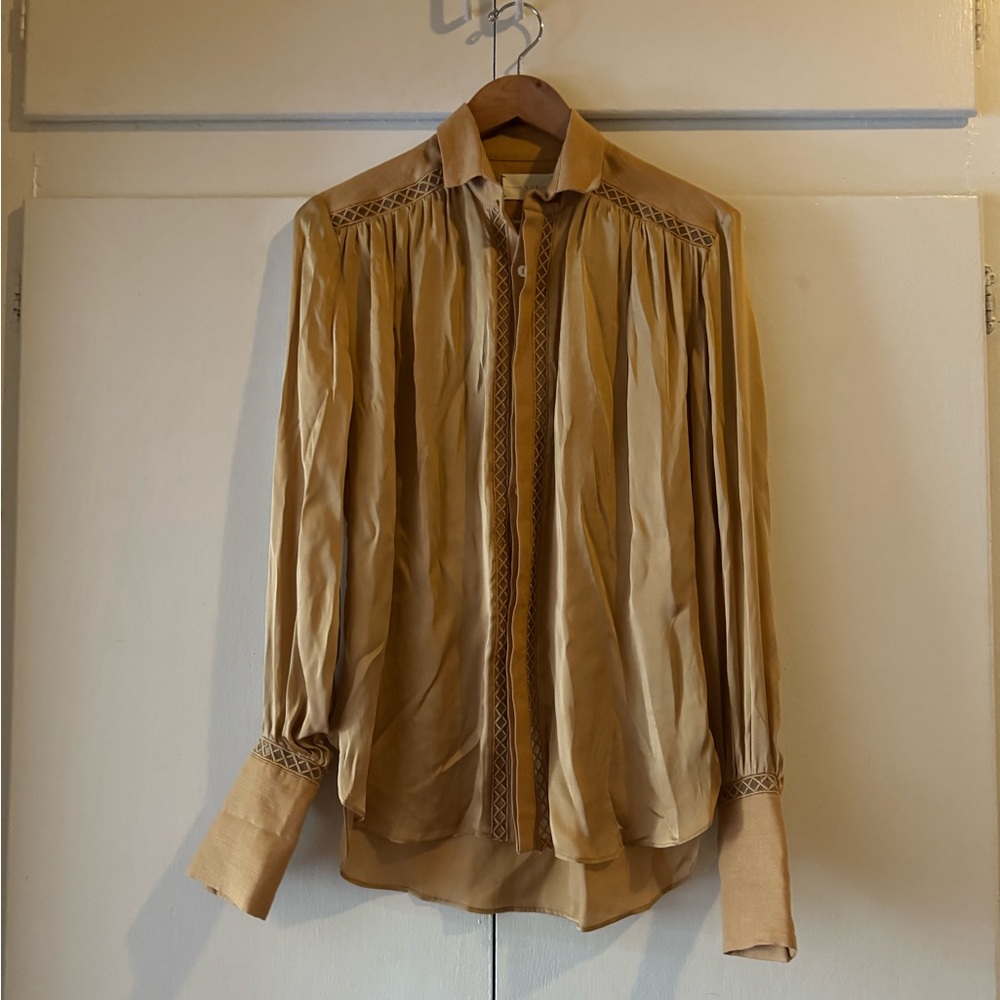 ARJE celia silk shirt